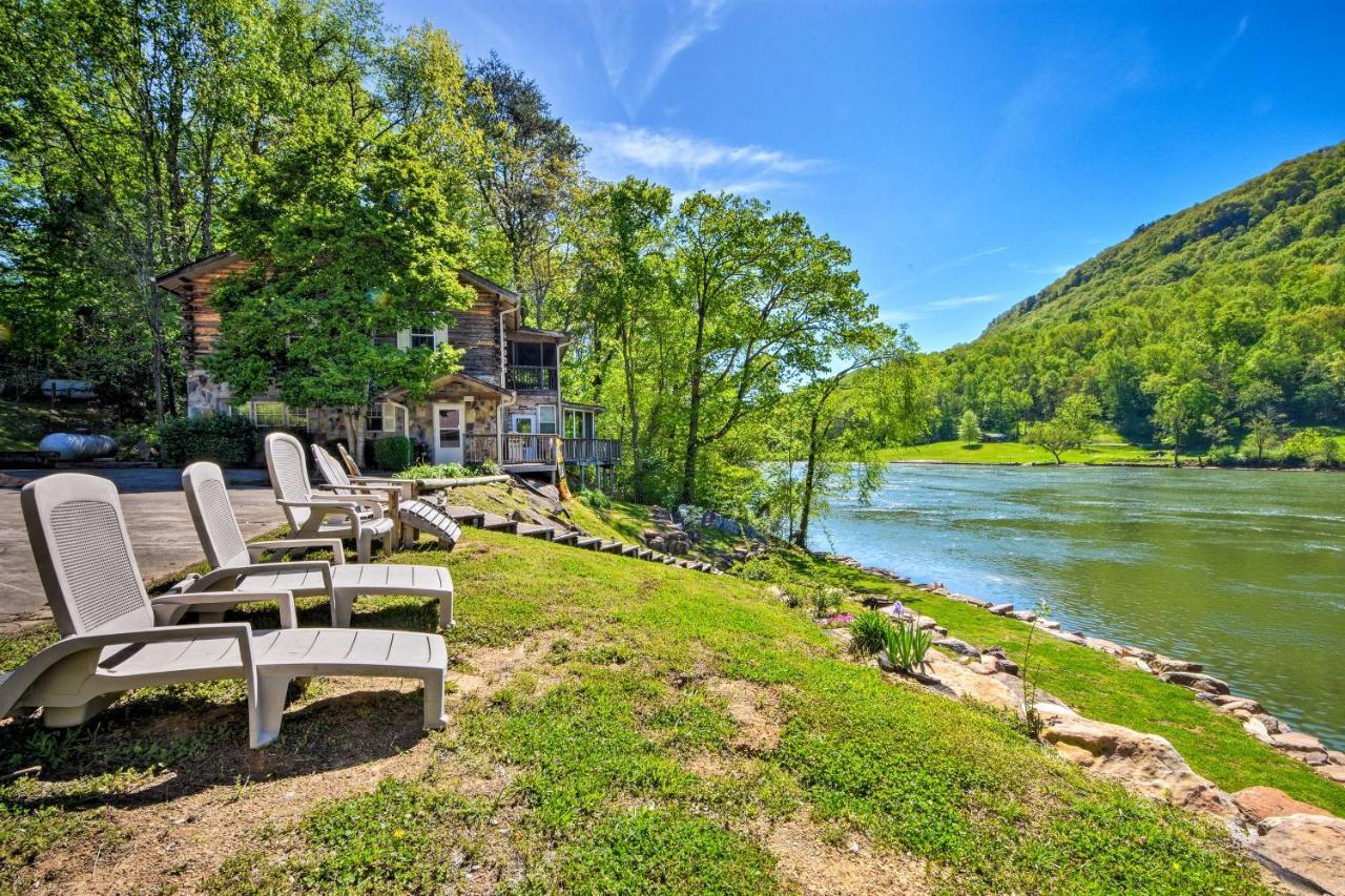 Tenn River Cabin With Hot Tub - 10 Mi To 채터누가 외부 사진